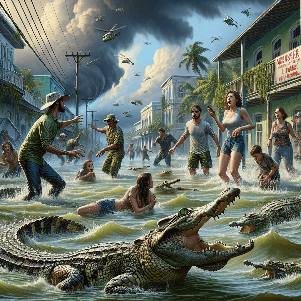 Americans stranded in the Caribbean warned of CROCODILES roaming the streets as Hurricane Melissa chaos sees Jamaica plead with Trump for emergency help