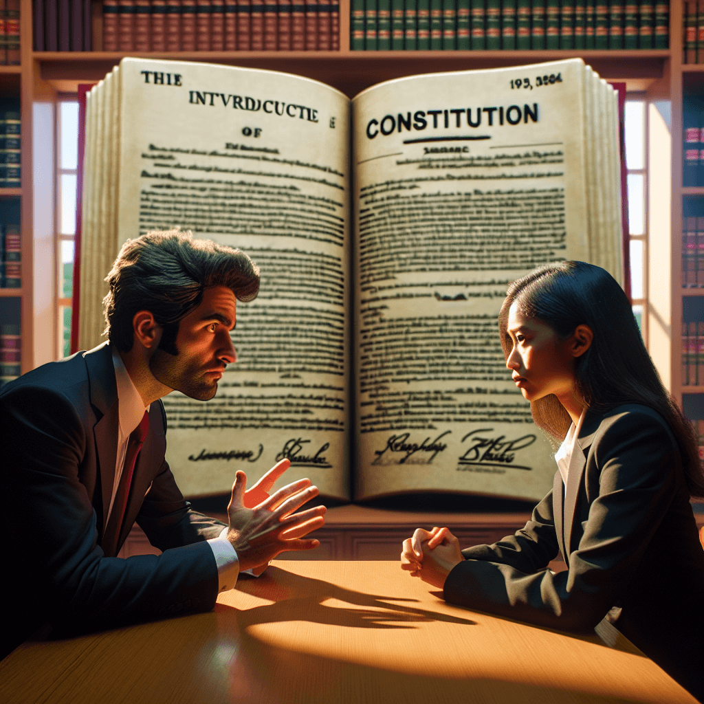 Conflict of Visions and the Preamble