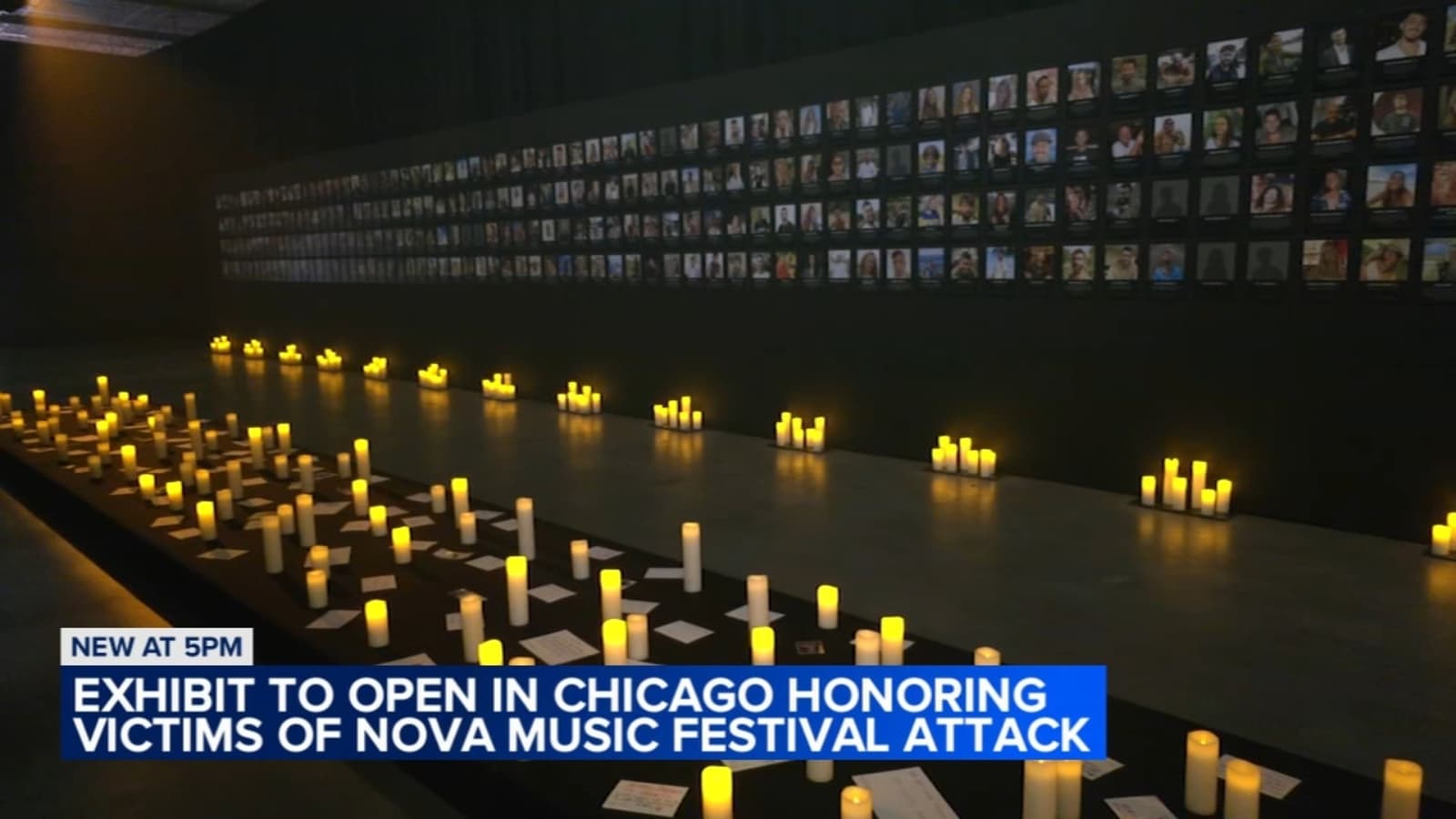 Exhibit depicting Oct. 7 attack at Israel musical festival in Chicago this month