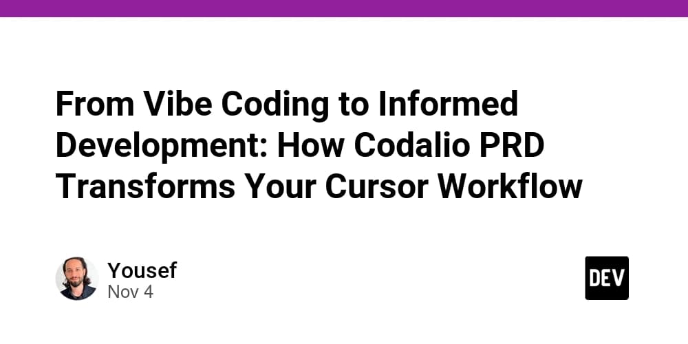 从氛围编码到知情开发：Codalio PRD 如何改变你的 Cursor 工作流程