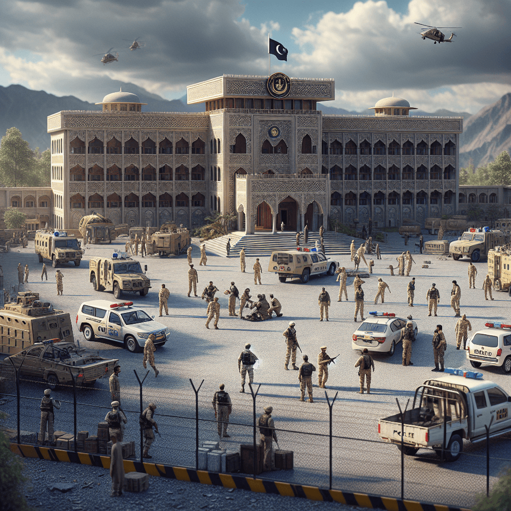 Hombres armados y suicidas atacan la sede paramilitar en Peshawar | Ariana News | Noticias de Afganistán