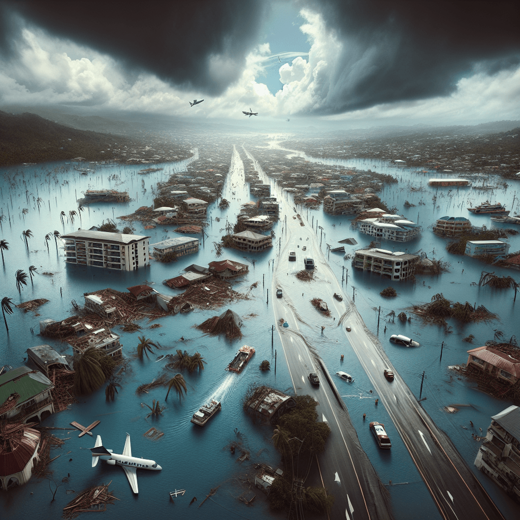 Jamaica is a 'disaster zone', airport is flooded, entire towns are underwater and tens of thousands of tourists are trapped after 'Storm of the Century' Hurricane Melissa hit
