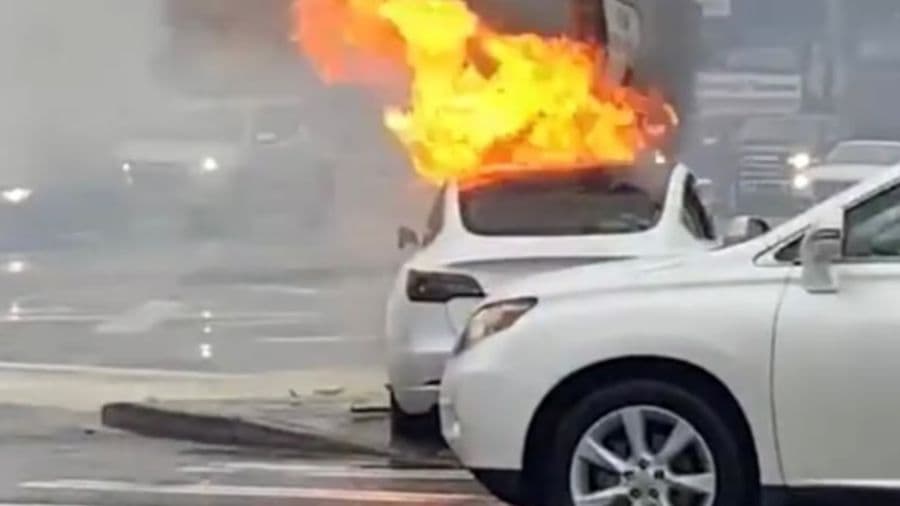 Procès : Tesla a piégé un couple de Tacoma lorsque la voiture a pris feu mortellement après une accélération soudaine
