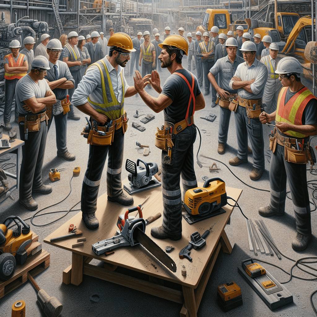 Migrant attacked coworker with running power saw during construction site fight: prosecutors