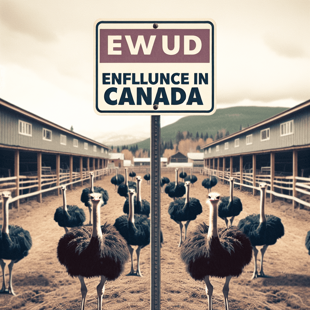 More than 300 Ostriches shot dead by firing squad on Canadian farm after bird flu allegations