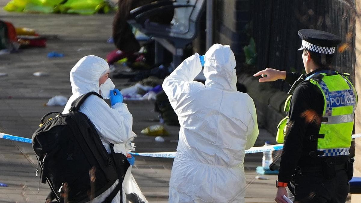 Multiple charges laid against alleged UK train attacker
