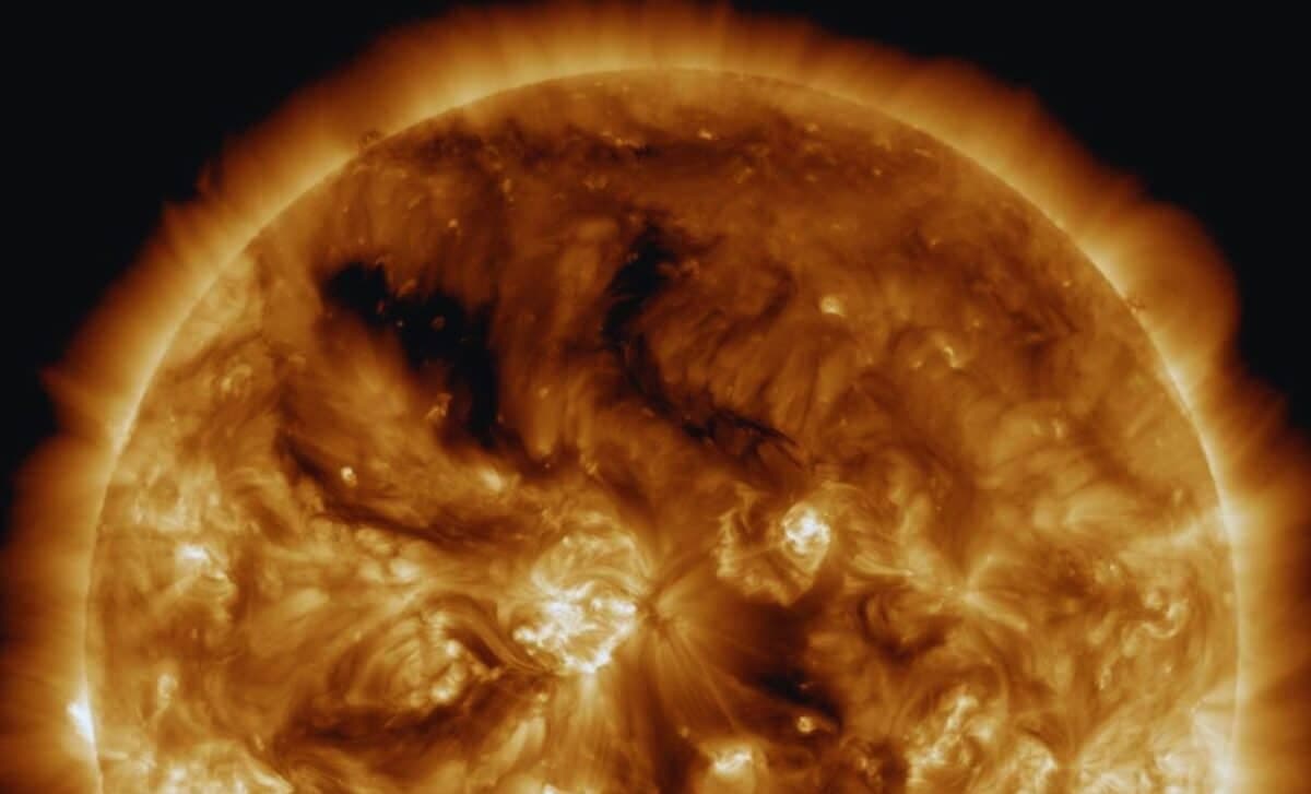 NASA Catches Spooky Face on the Sun Days Before Halloween