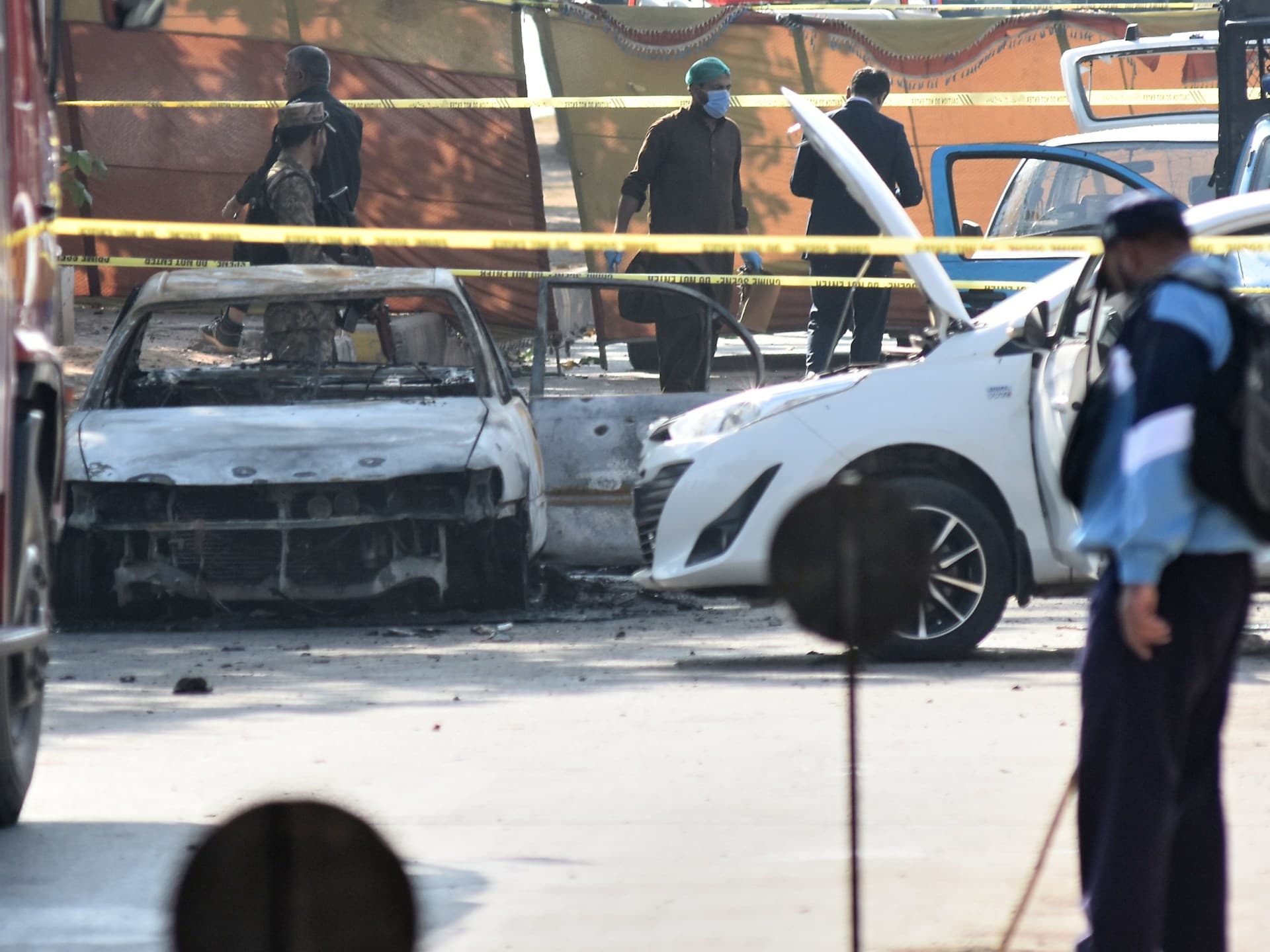 Pakistan arrests 4 from an Afghan cell over deadly Islamabad bombing