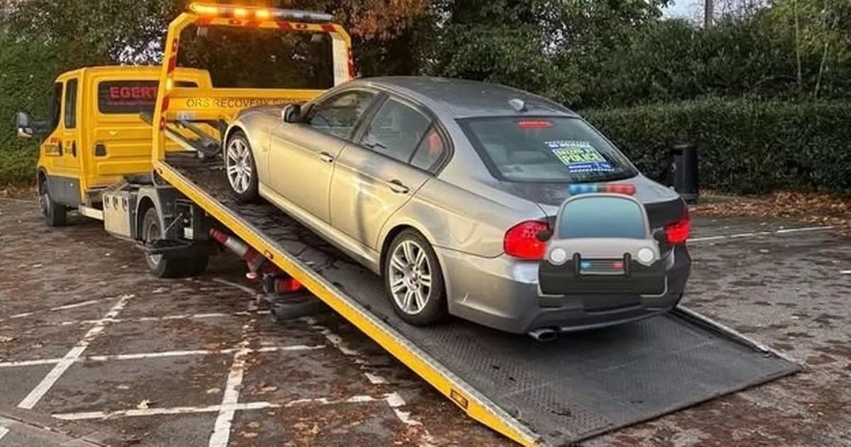 無標識車両に隠れた警察がランカシャーの違反運転者を摘発 | Lancs Live