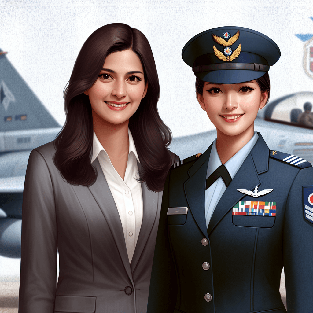President Murmu Poses With Air Force Pilot Shivangi Singh Pak Said Had Been Captured
