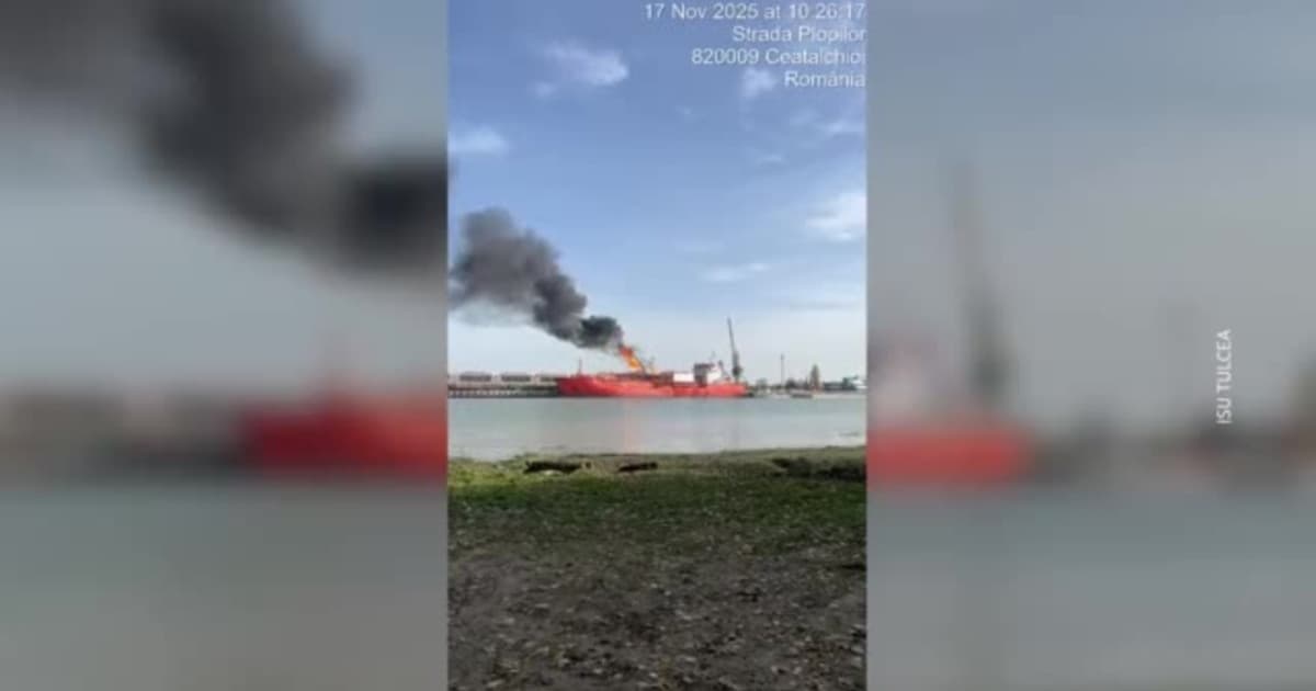 罗马尼亚村庄在俄罗斯无人机袭击多瑙河液化石油气船后被疏散