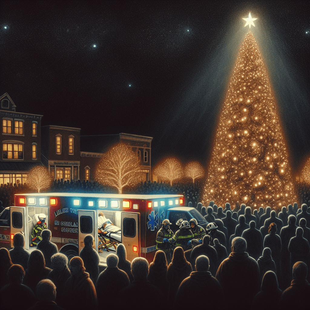Shooting at North Carolina Christmas tree lighting leaves 4 people wounded