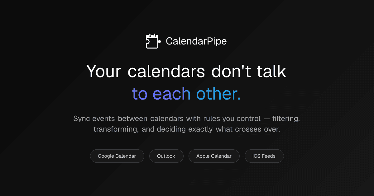CalendarPipe