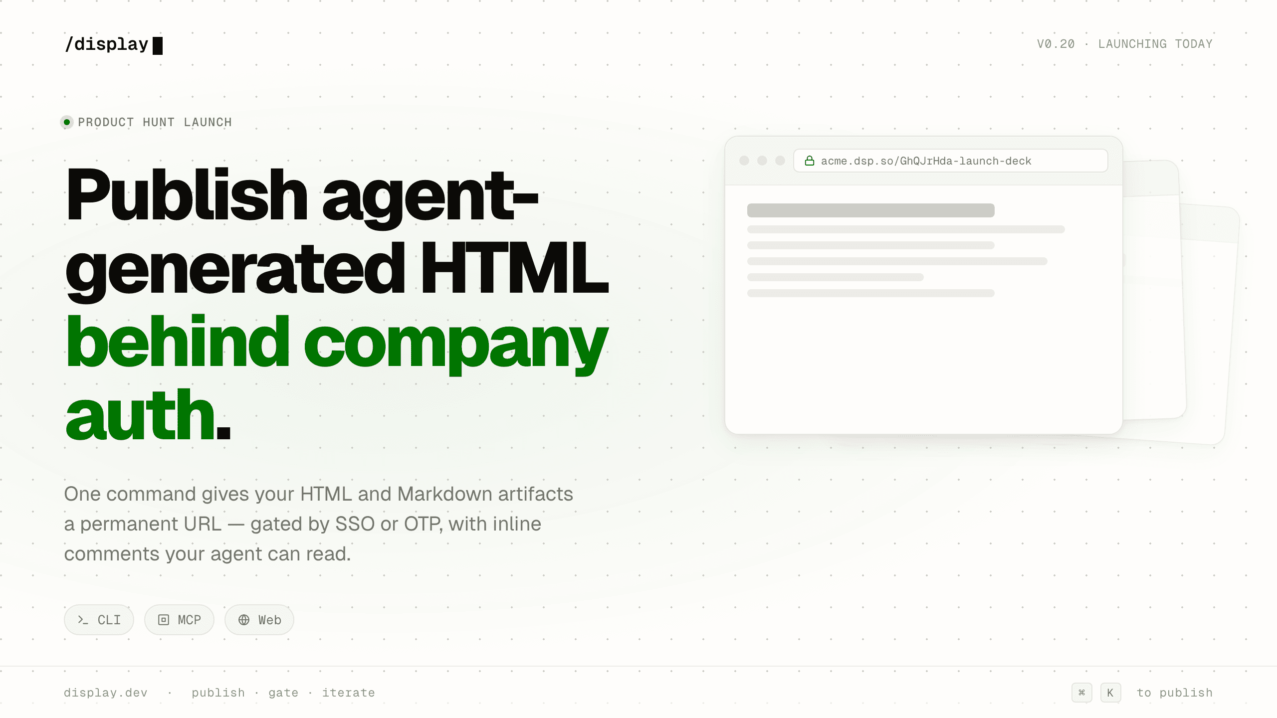 display.dev