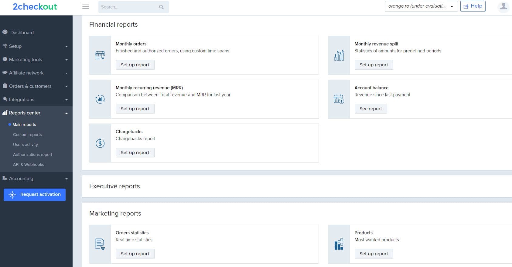 2Checkout Monetization Platform
