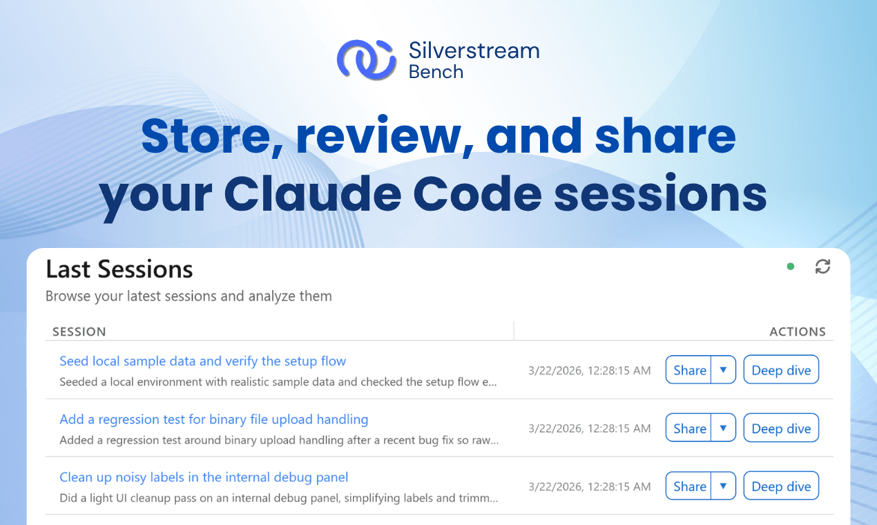 Bench for Claude Code