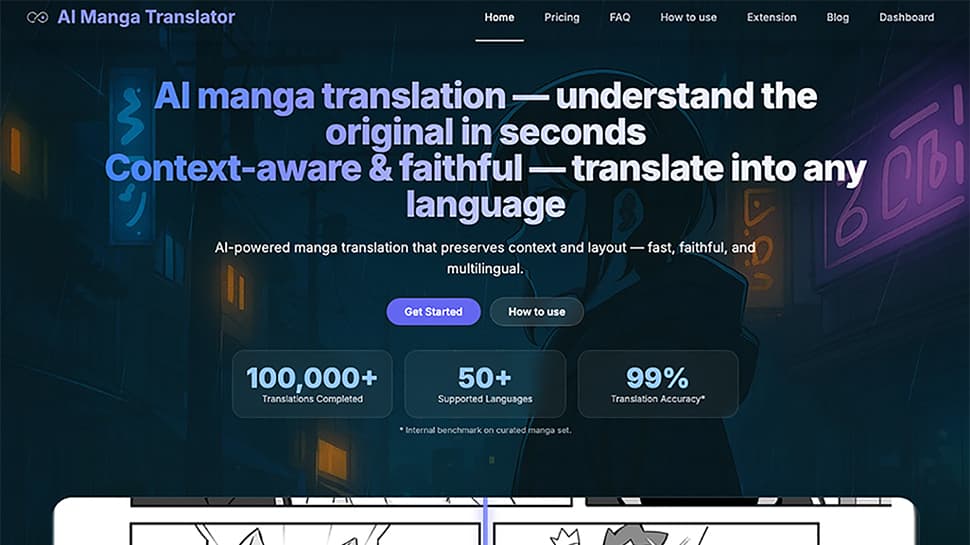 AI Manga Translator