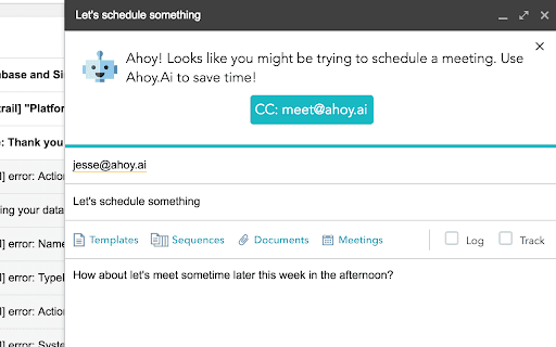 Ahoy.Ai Web Extension