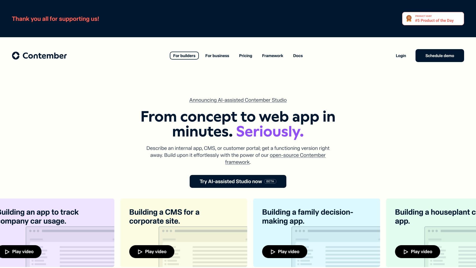 Ai-assisted Contember Studio
