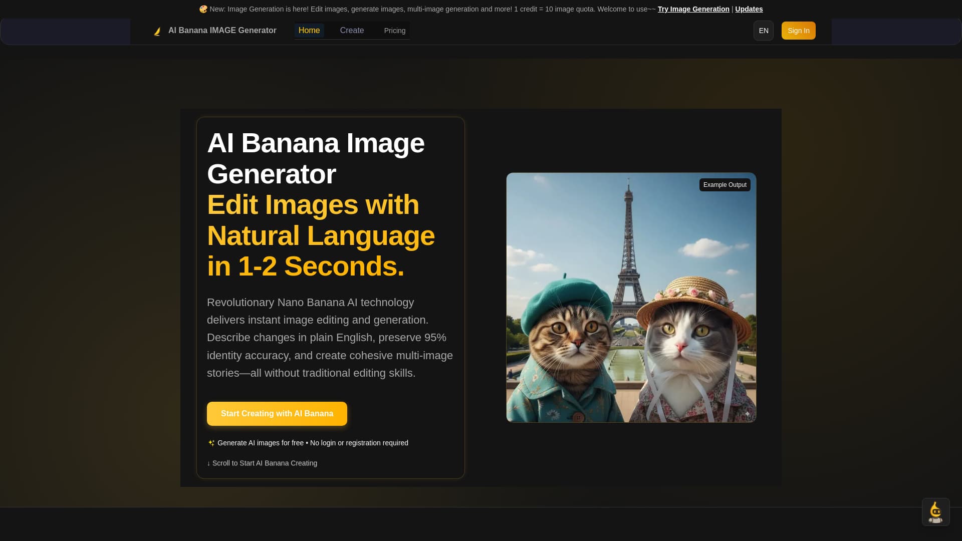 AI Banana - Nano Banana Image Generator