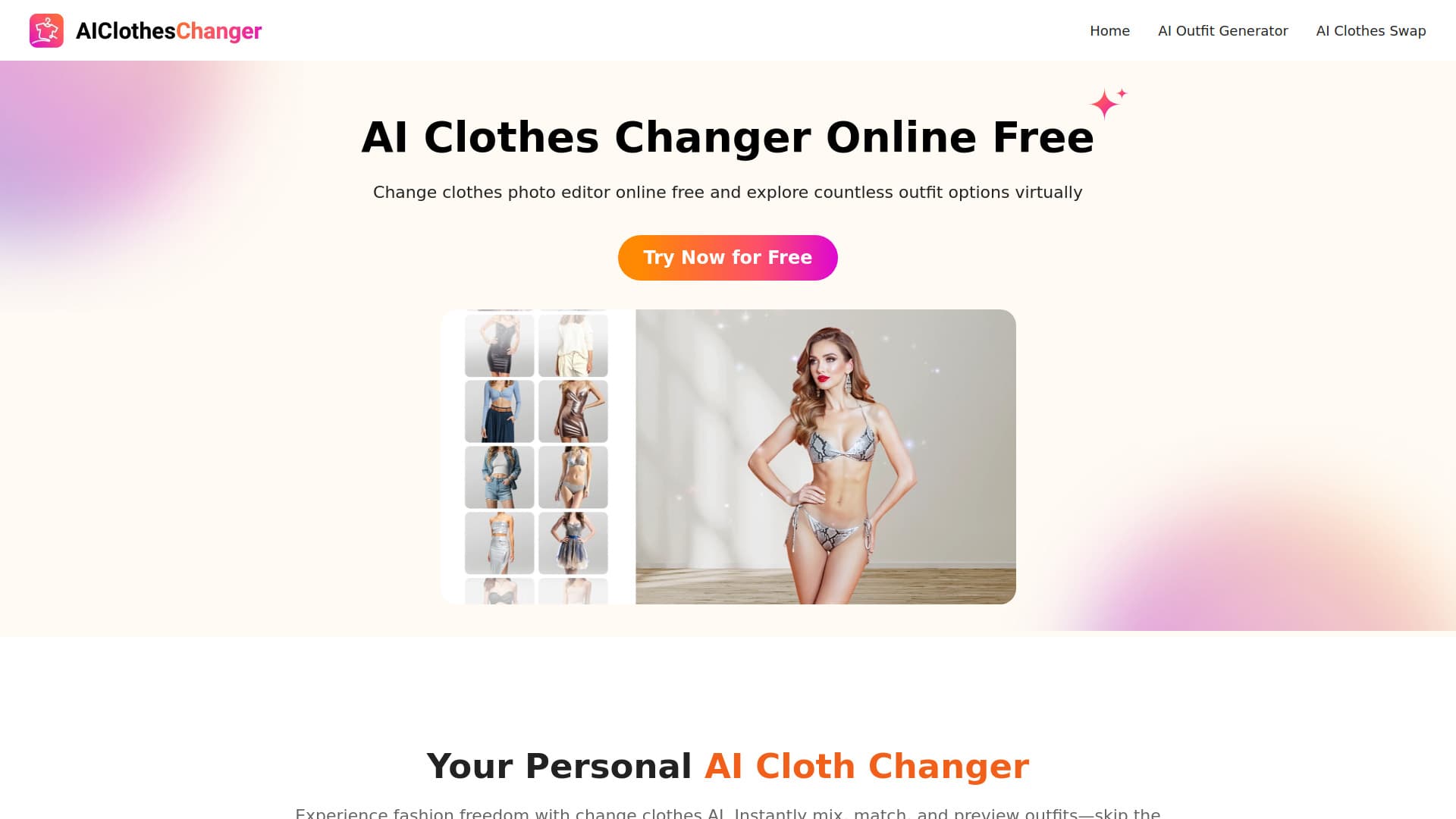 AI Clothes Changer-
