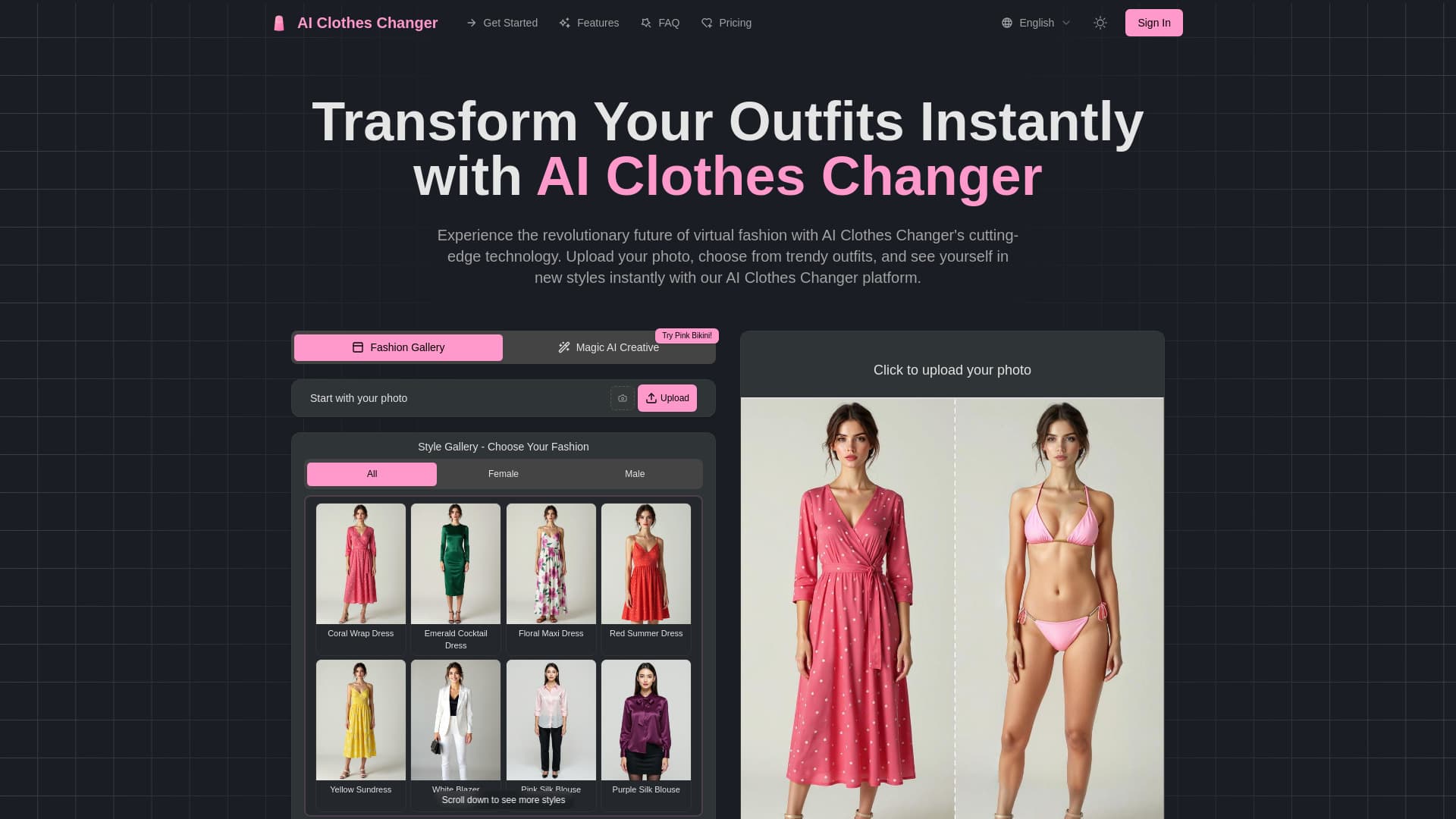 AI Clothes Changer