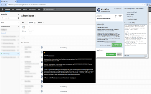 Ai-cruiter By Workinbiotech