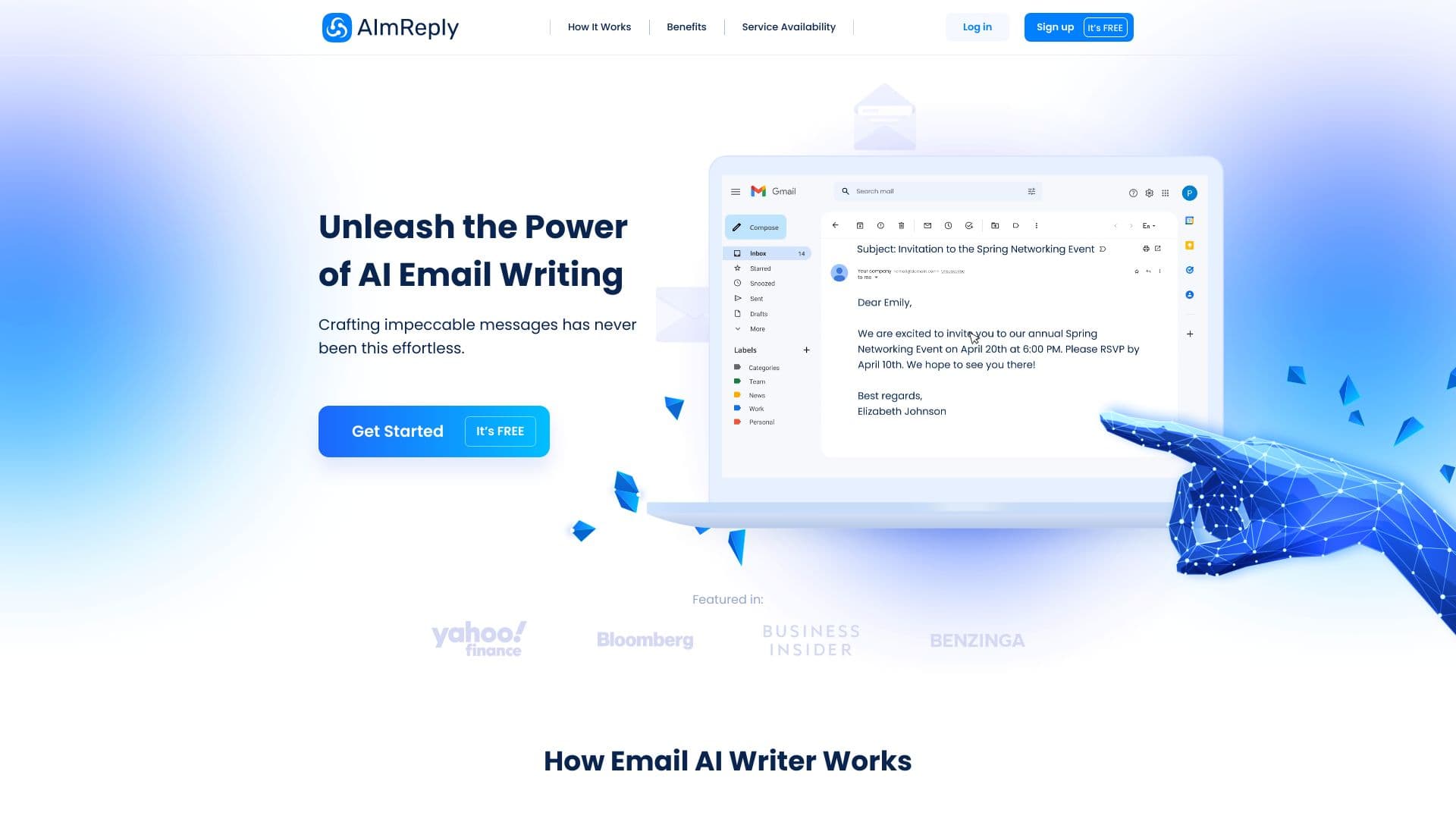 AI Email Assistant Aimreply