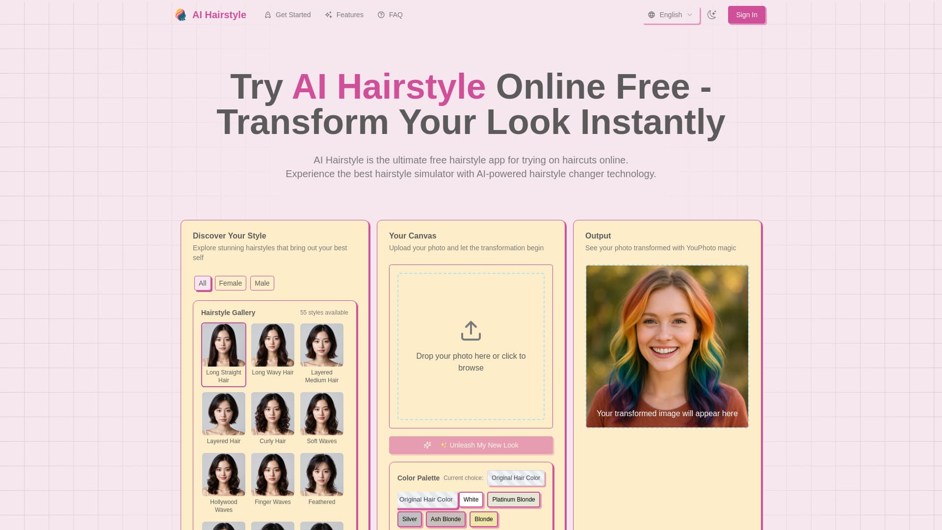 AI Hairstyle-