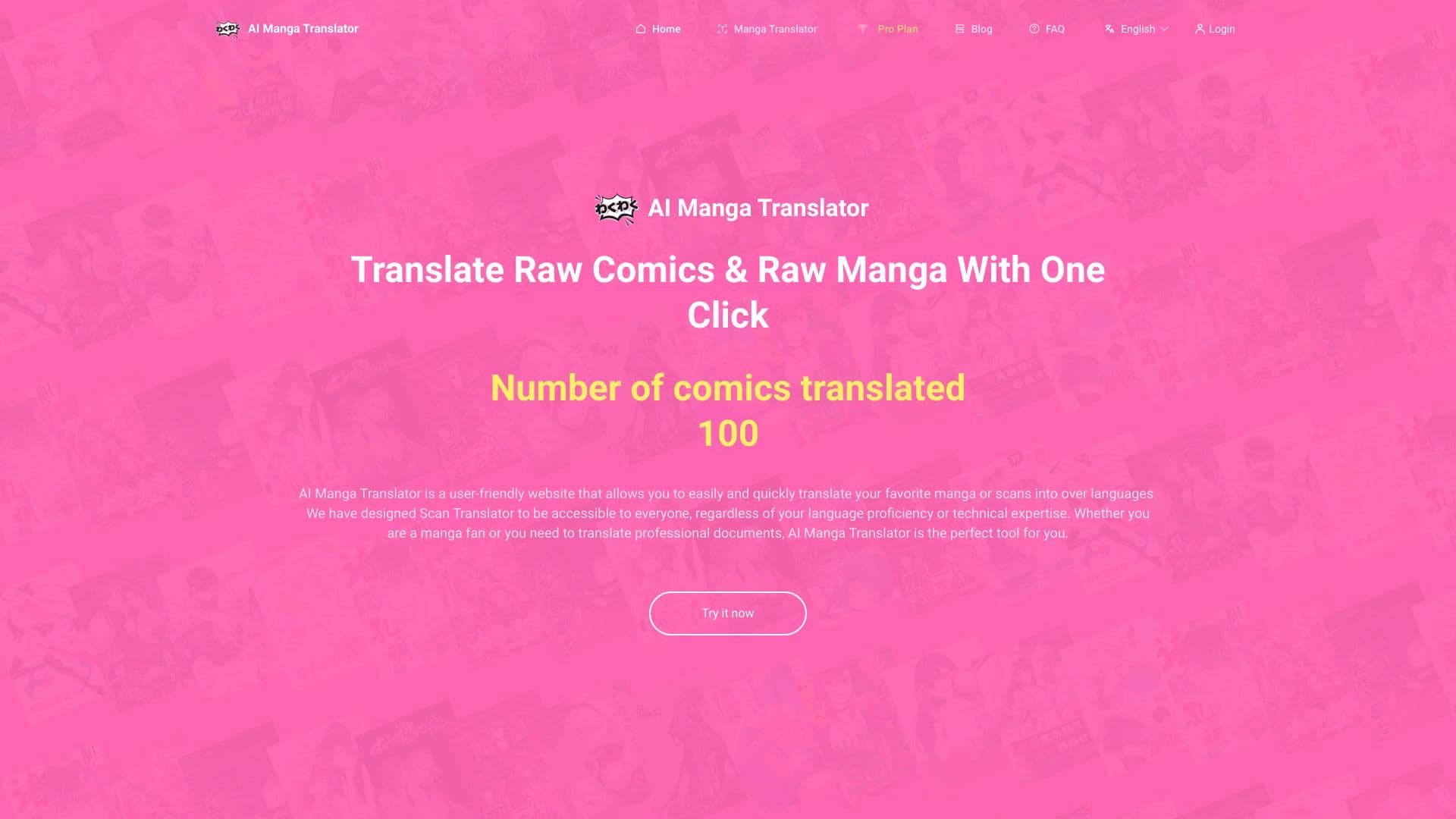 Traducteur de Manga IA