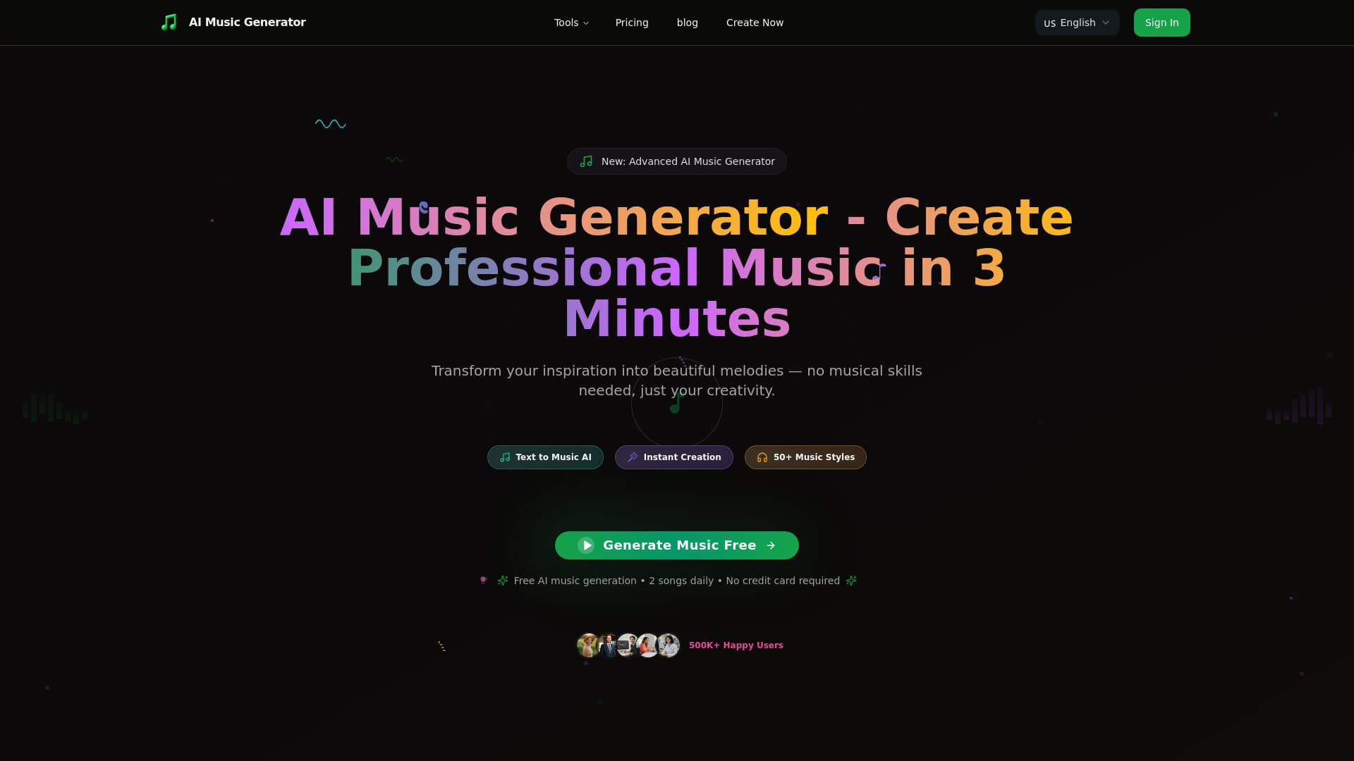 AI Music Generator -