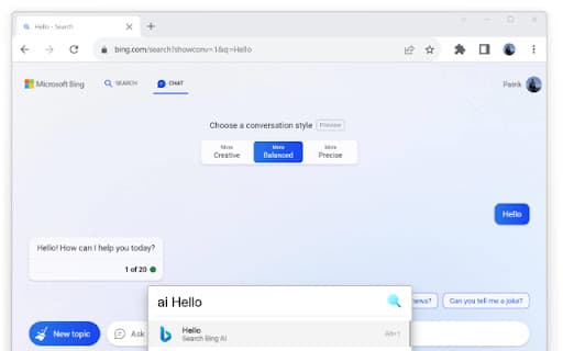 Bing AI Chatbot & Microsoft Copilot