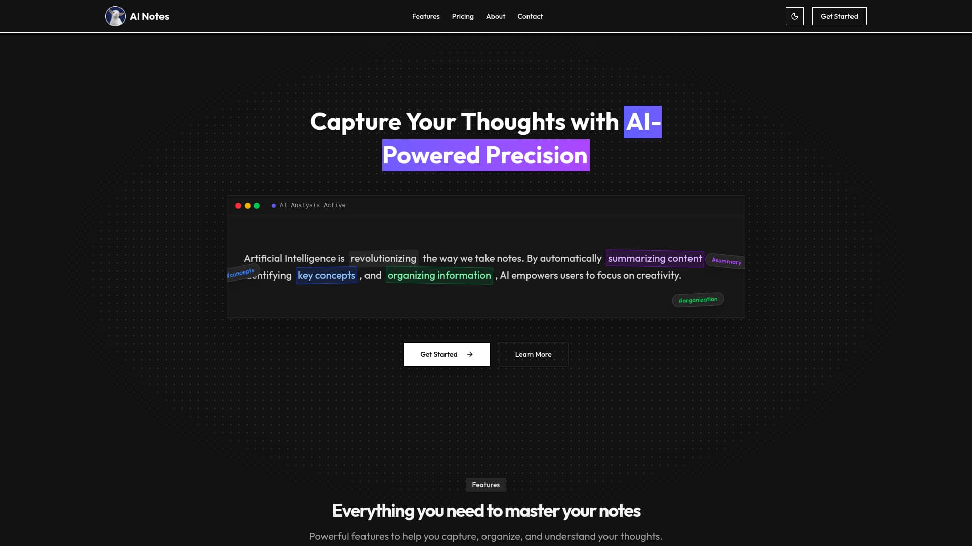 Ai-powered Notes Taker