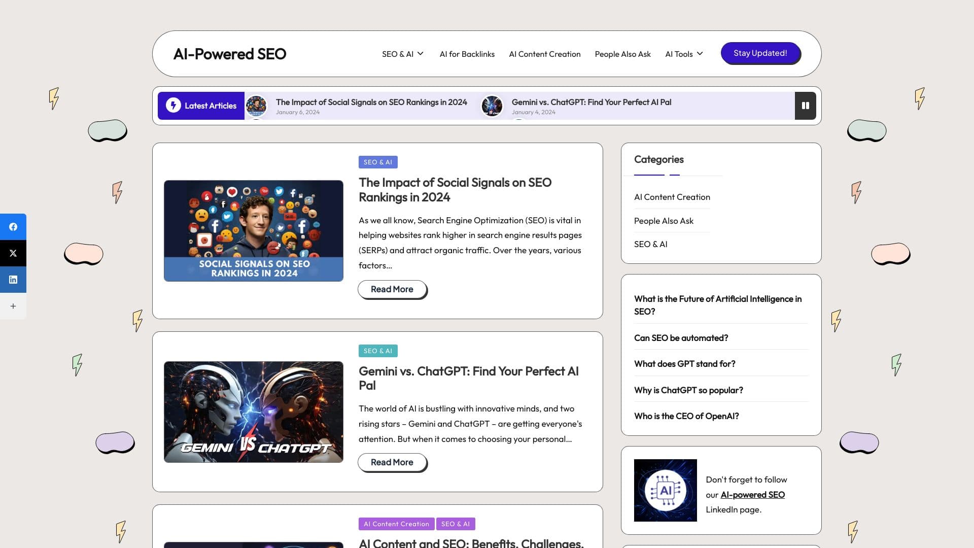 AI-Powered SEO Newsletter
