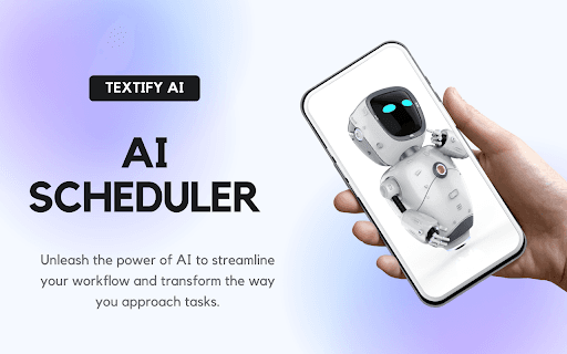 AI powered Scheduler