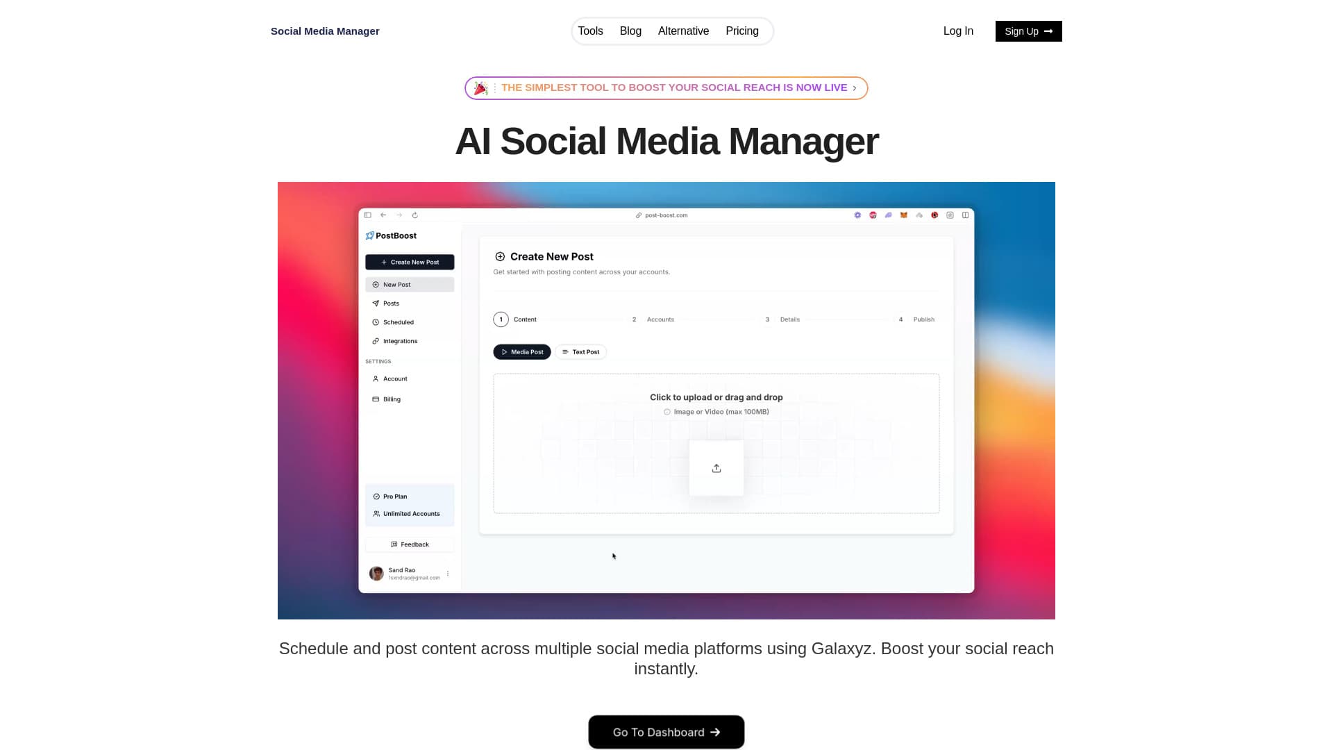 AI Social Media Manager
