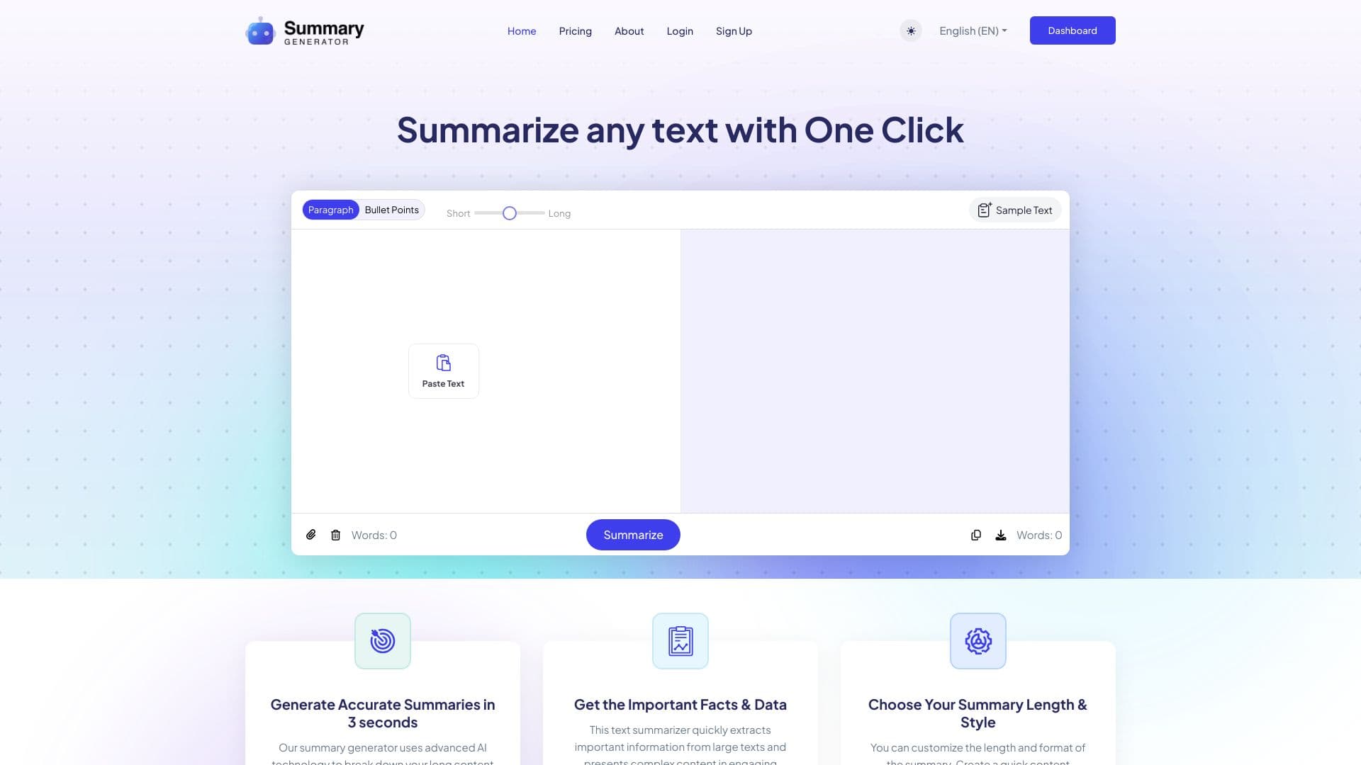 AI Summary Generator