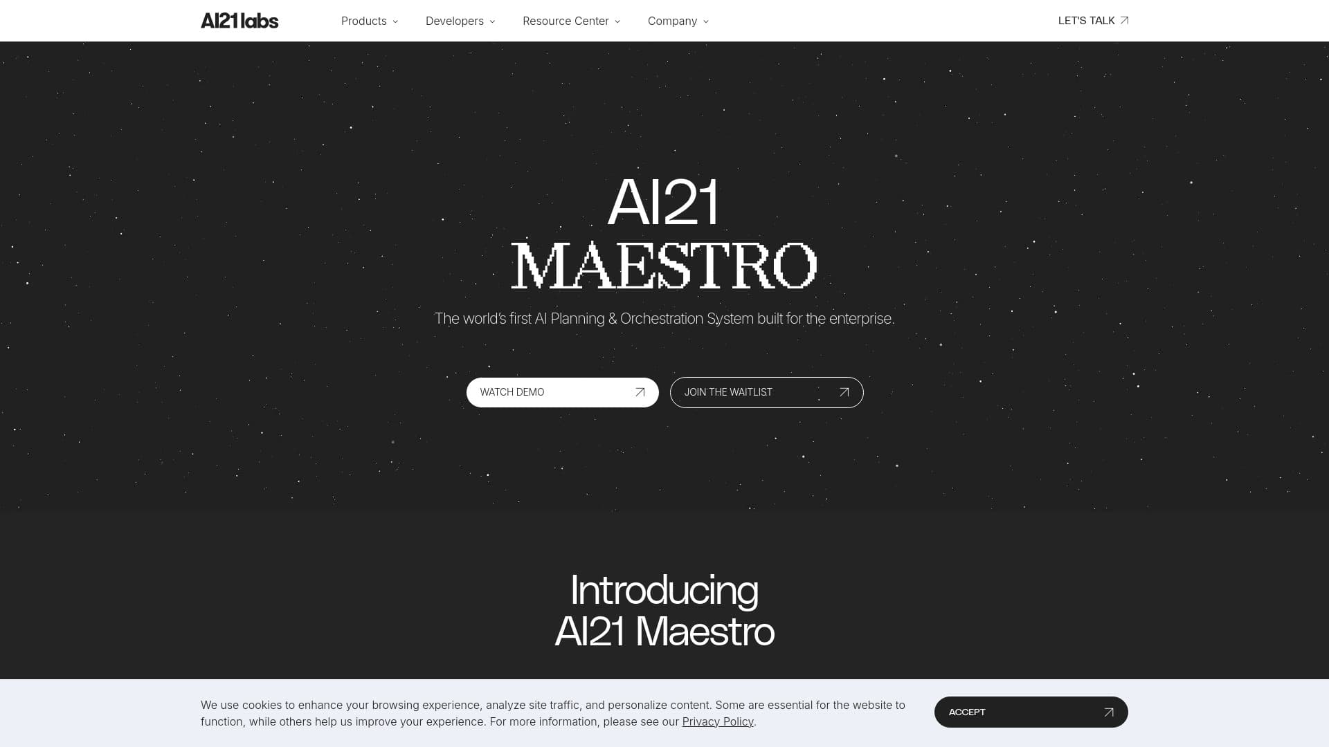 AI21 Maestro