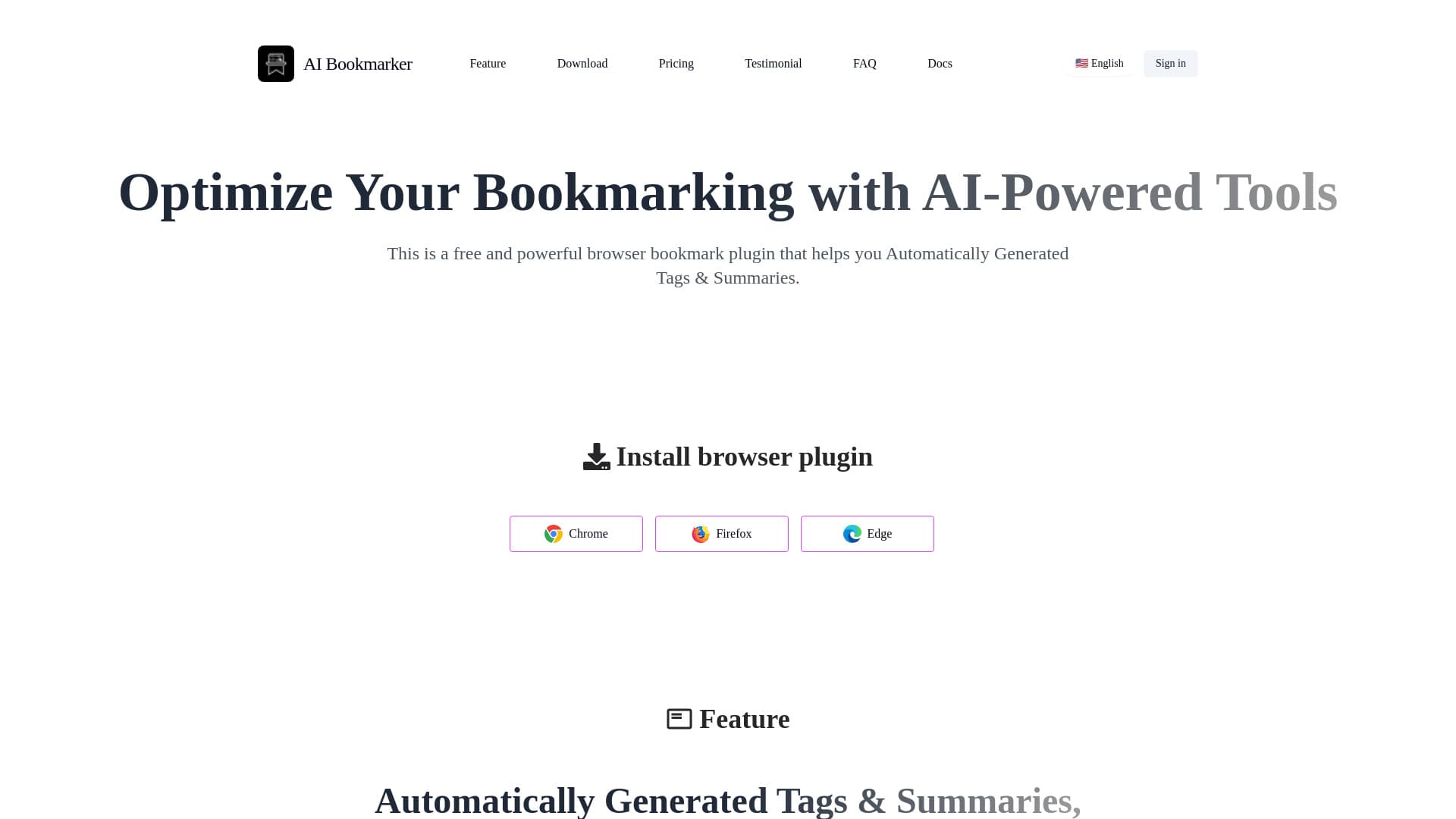 Aibookmarker