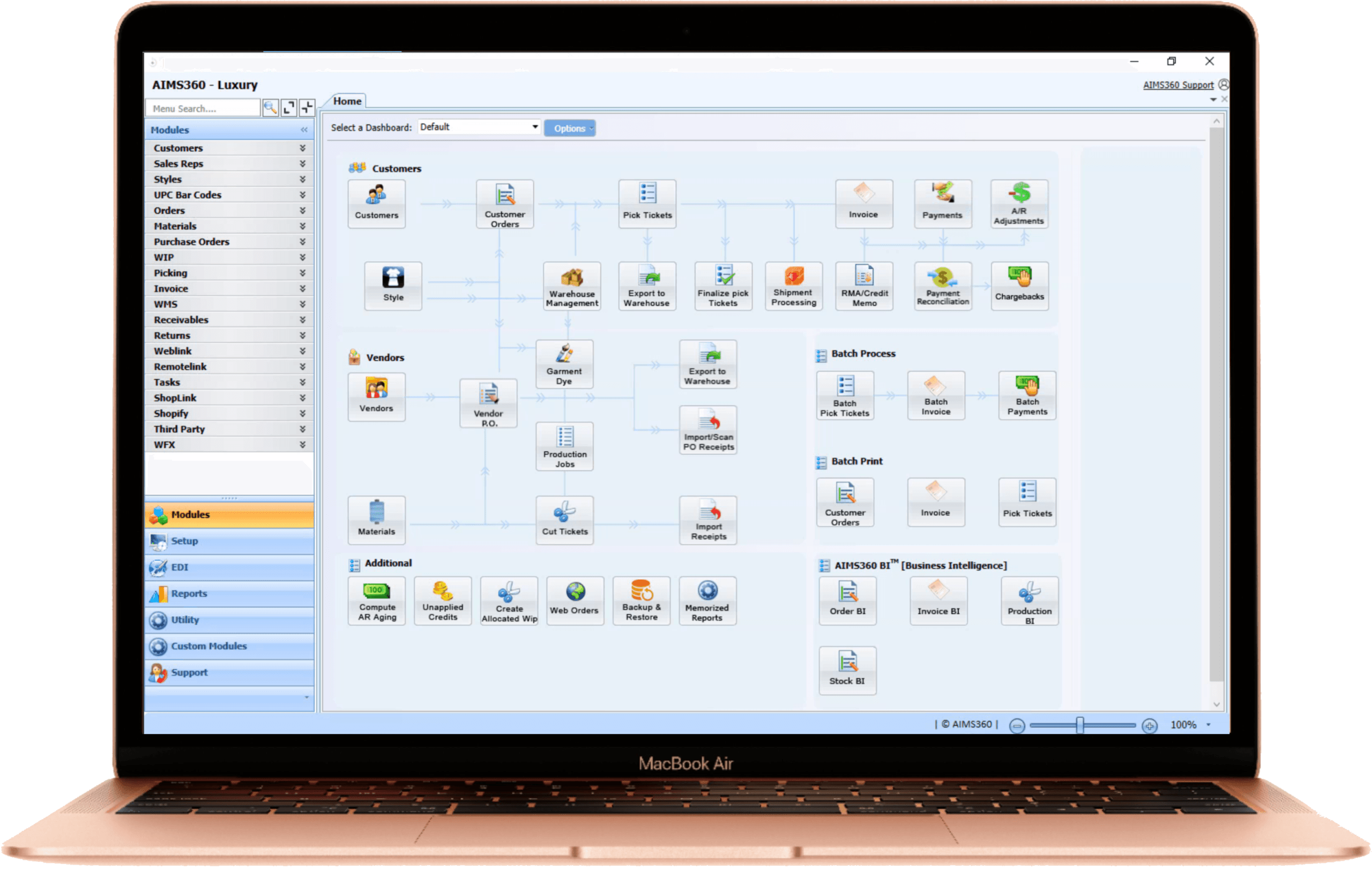 AIMS 360 Fashion ERP