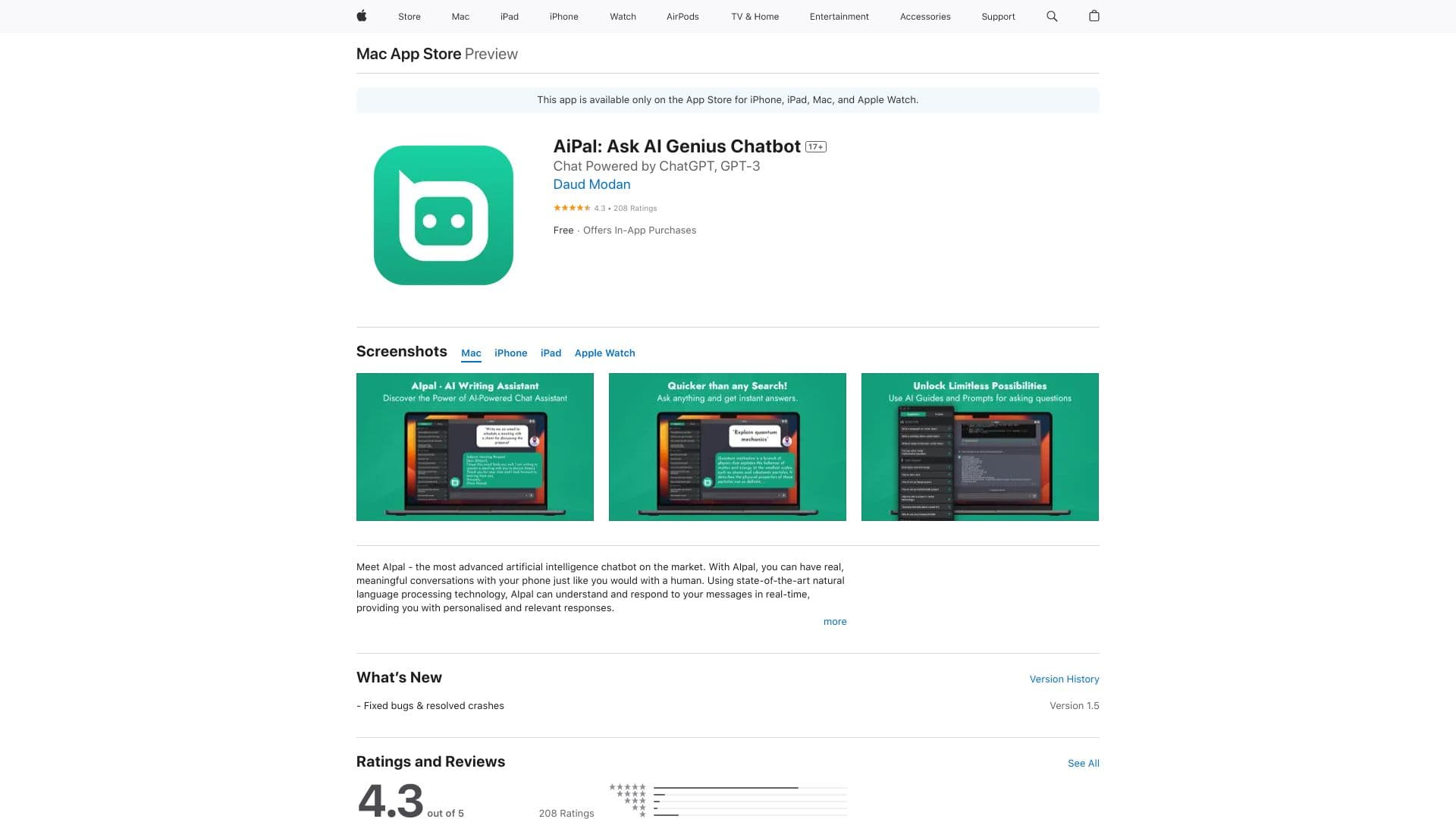 AI Chat Bot - Ask AI Assistant