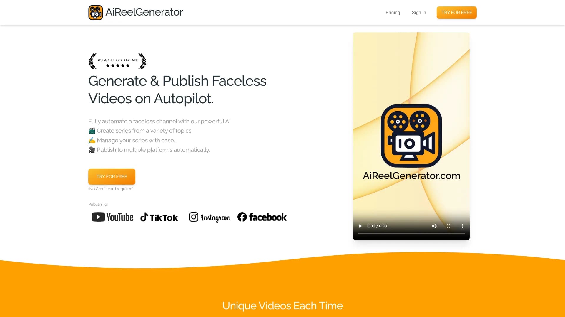 Aireelgenerator