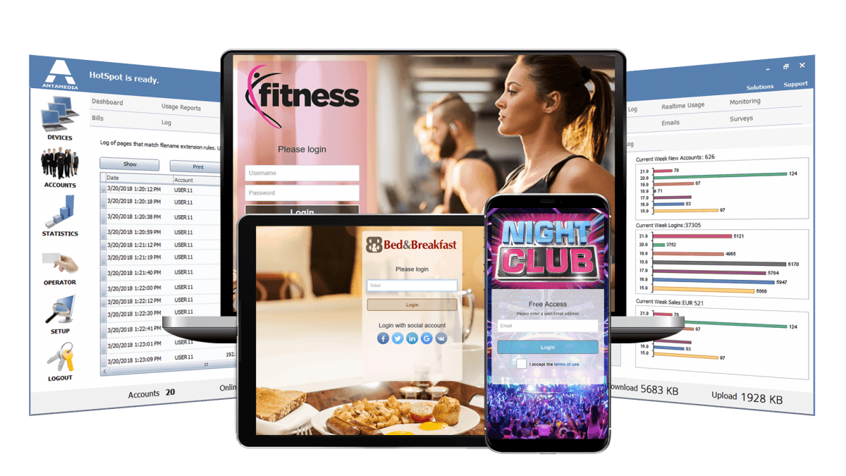 Antamedia HotSpot Software