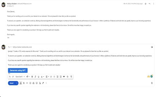 Ards Gmail Gpt Extension