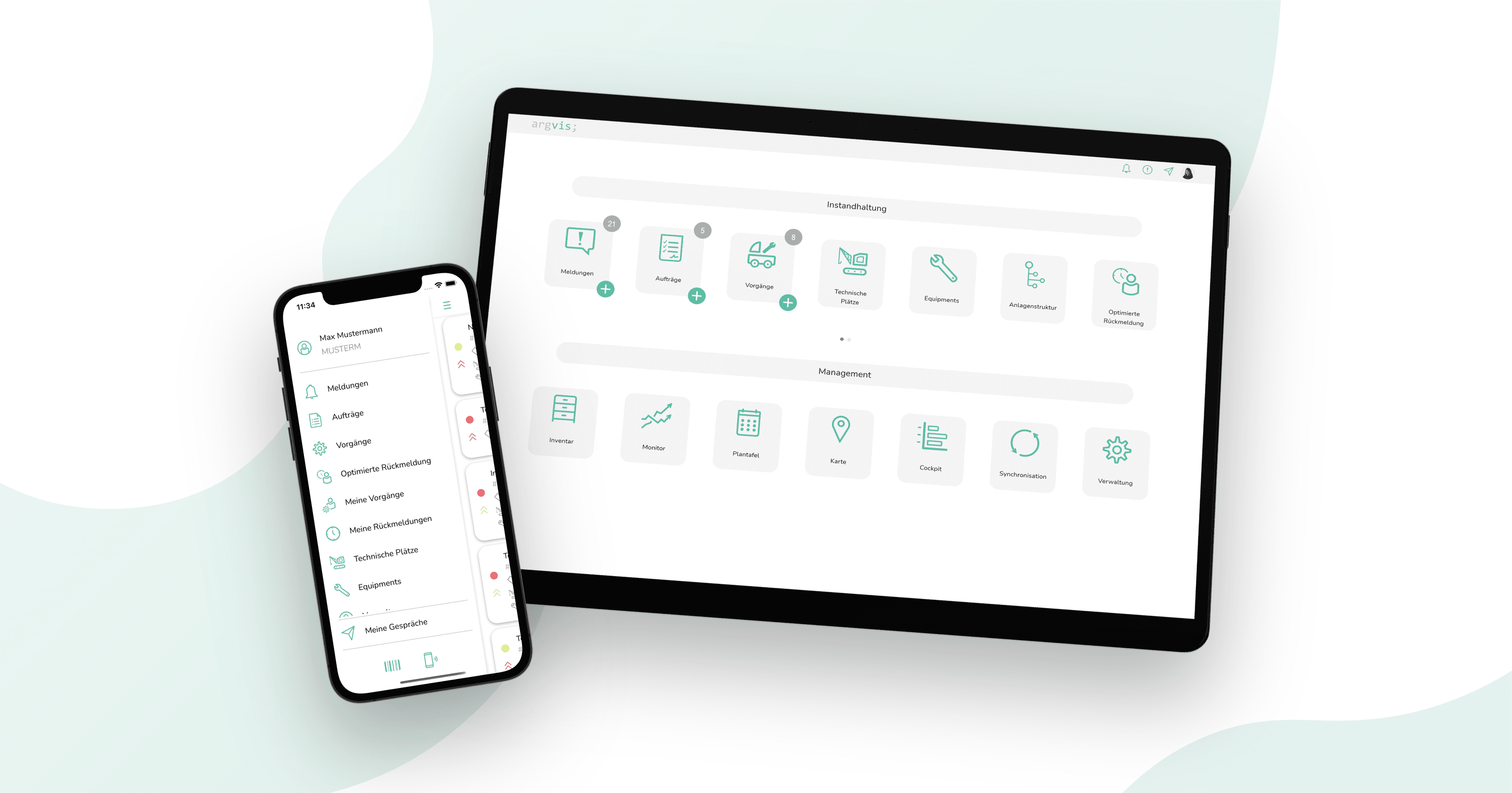 argvis; Maintenance Portal