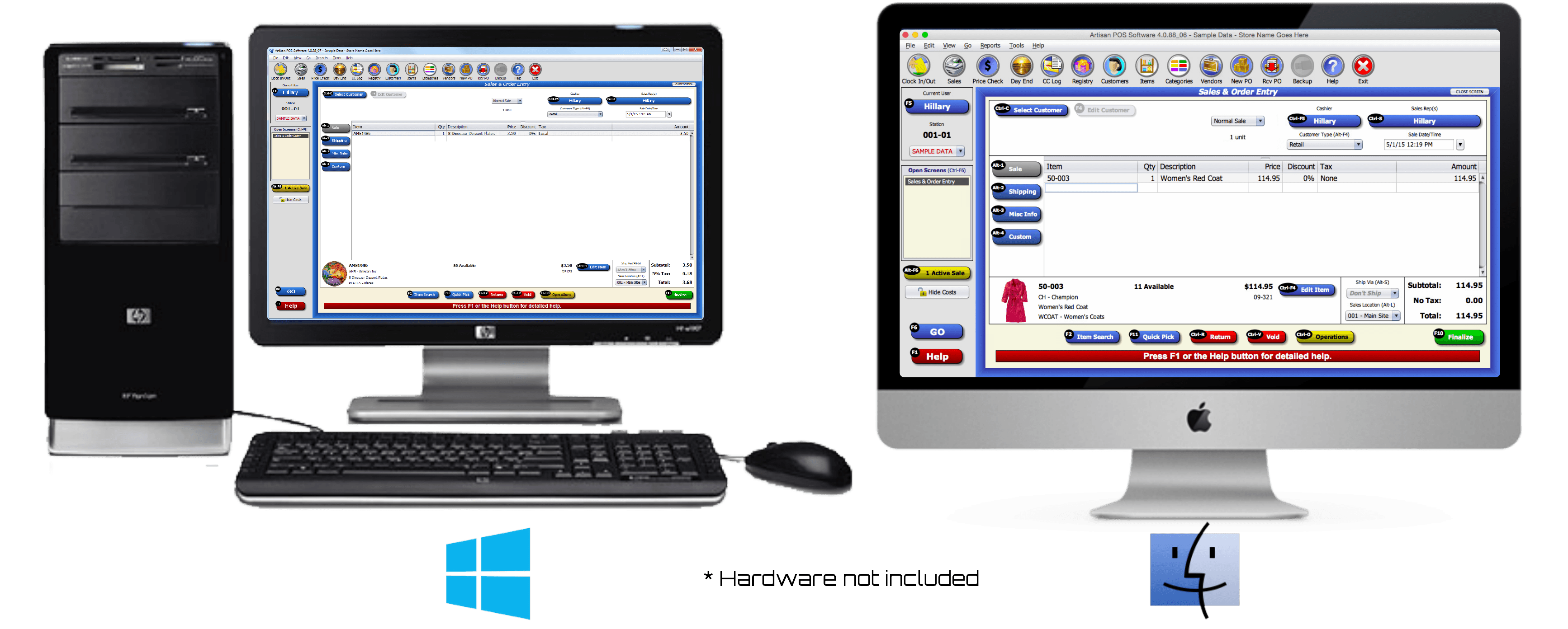 Artisan POS Software
