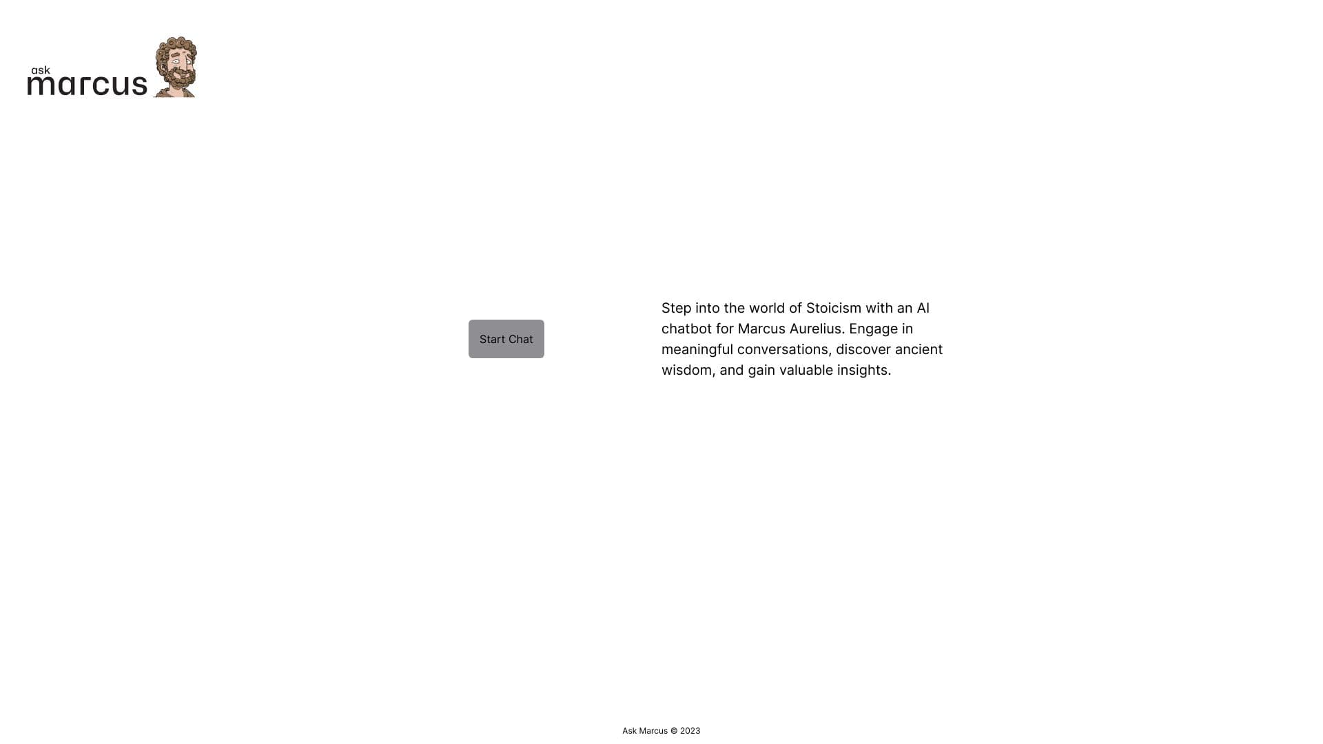 Frag Marcus - Gespräche mit Marcus Aurelius