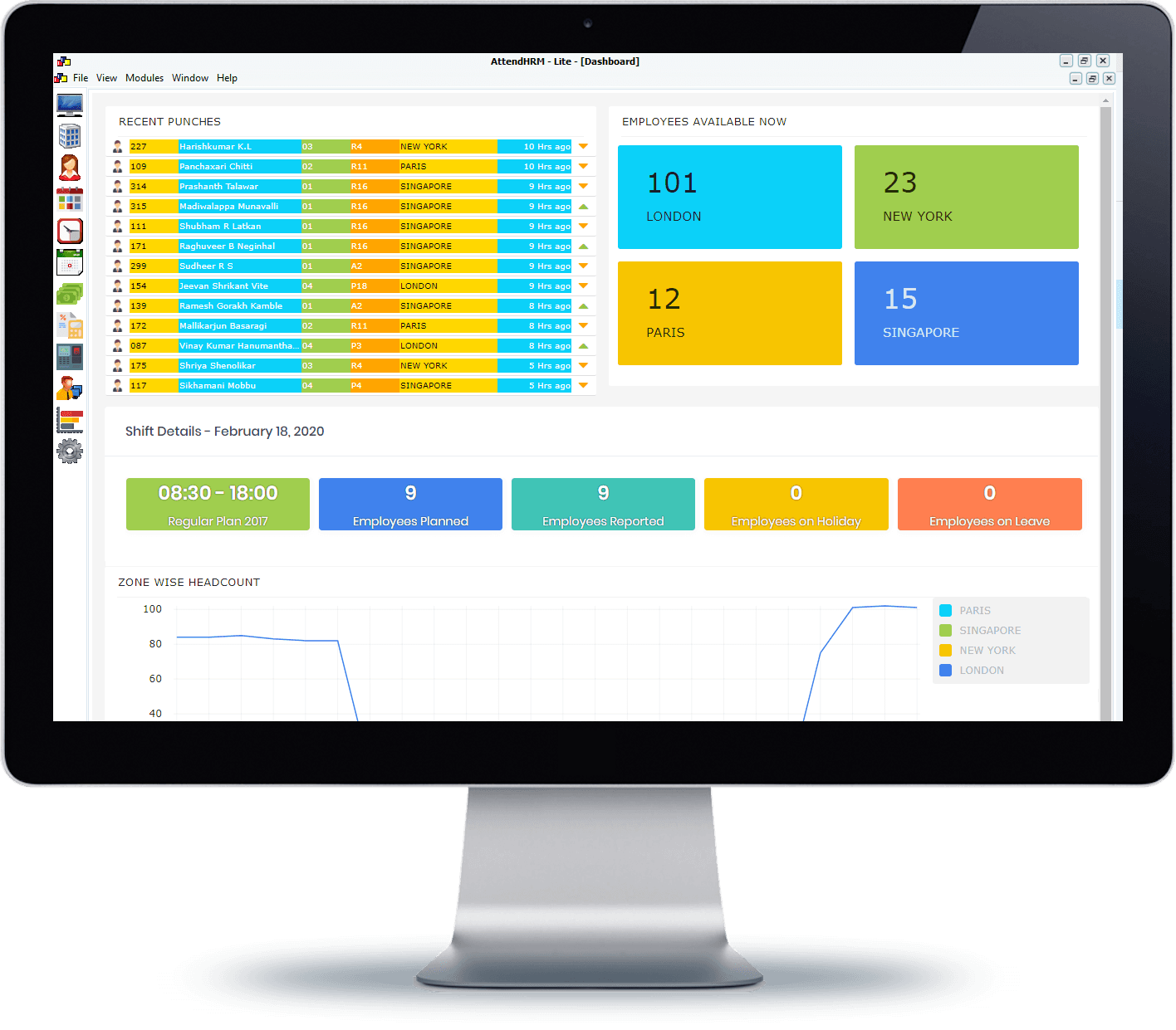 AttendHRM Time Attendance