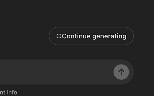 Chat GPT 继续生成按钮自动点击器