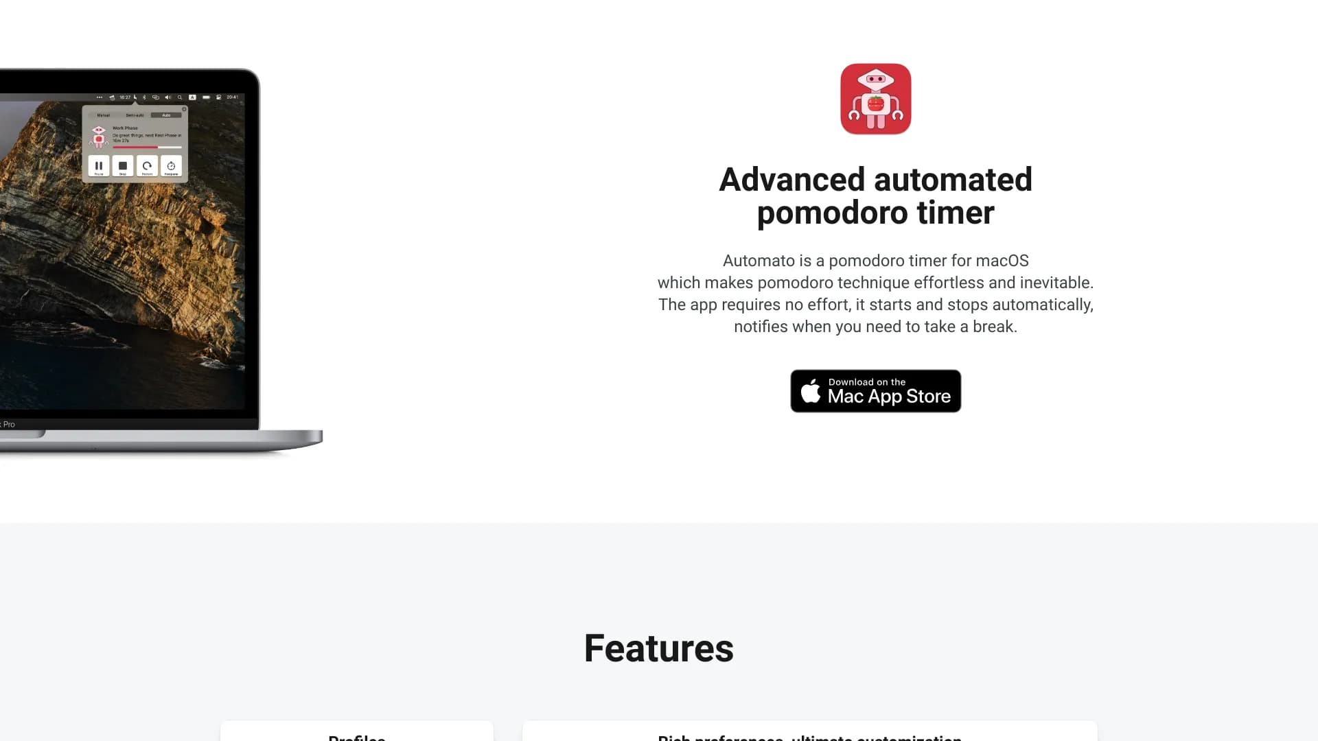 Automato - Intelligent Pomodoro Timer